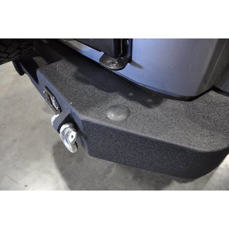 DV8 OFFROAD JEEP JK REAR BUMPER 07-18 WRANGLER JK W/LIGHT HOLES FULL LENGTH RBSTTB-11